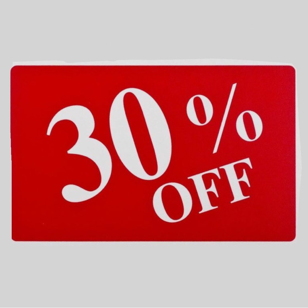 30% OFF CLOSET-WIDE SALE